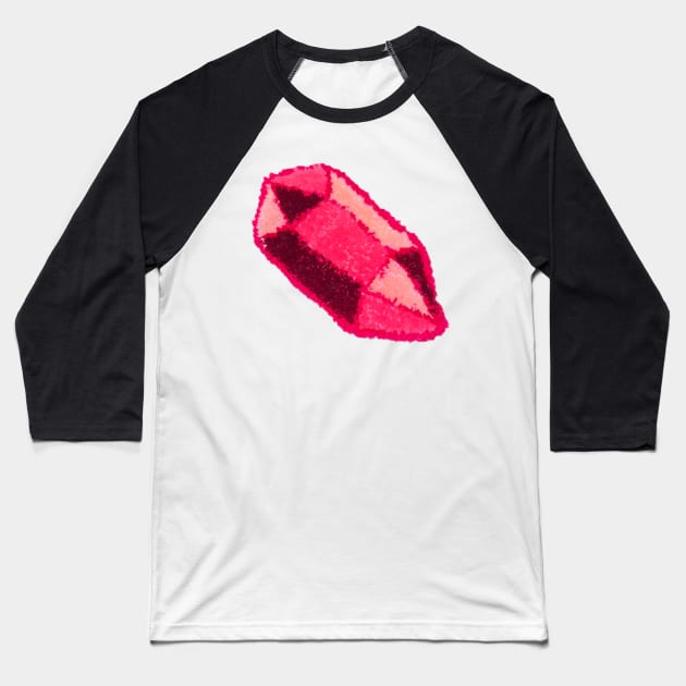 crystal rug Baseball T-Shirt by hgrasel